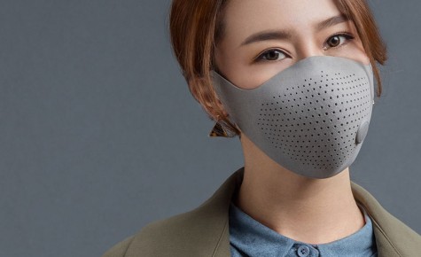 Маска для очищення повітря Xiaomi Mi Home (Mijia) AirWear Mask Gray